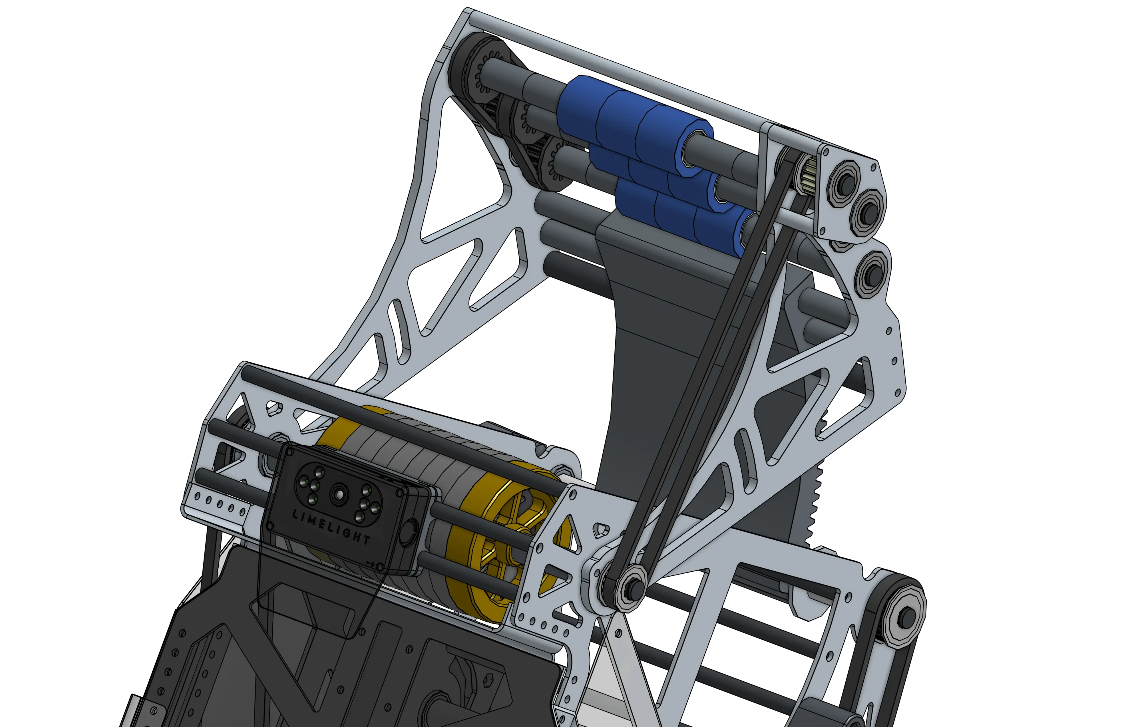 Render CAD de shooter
