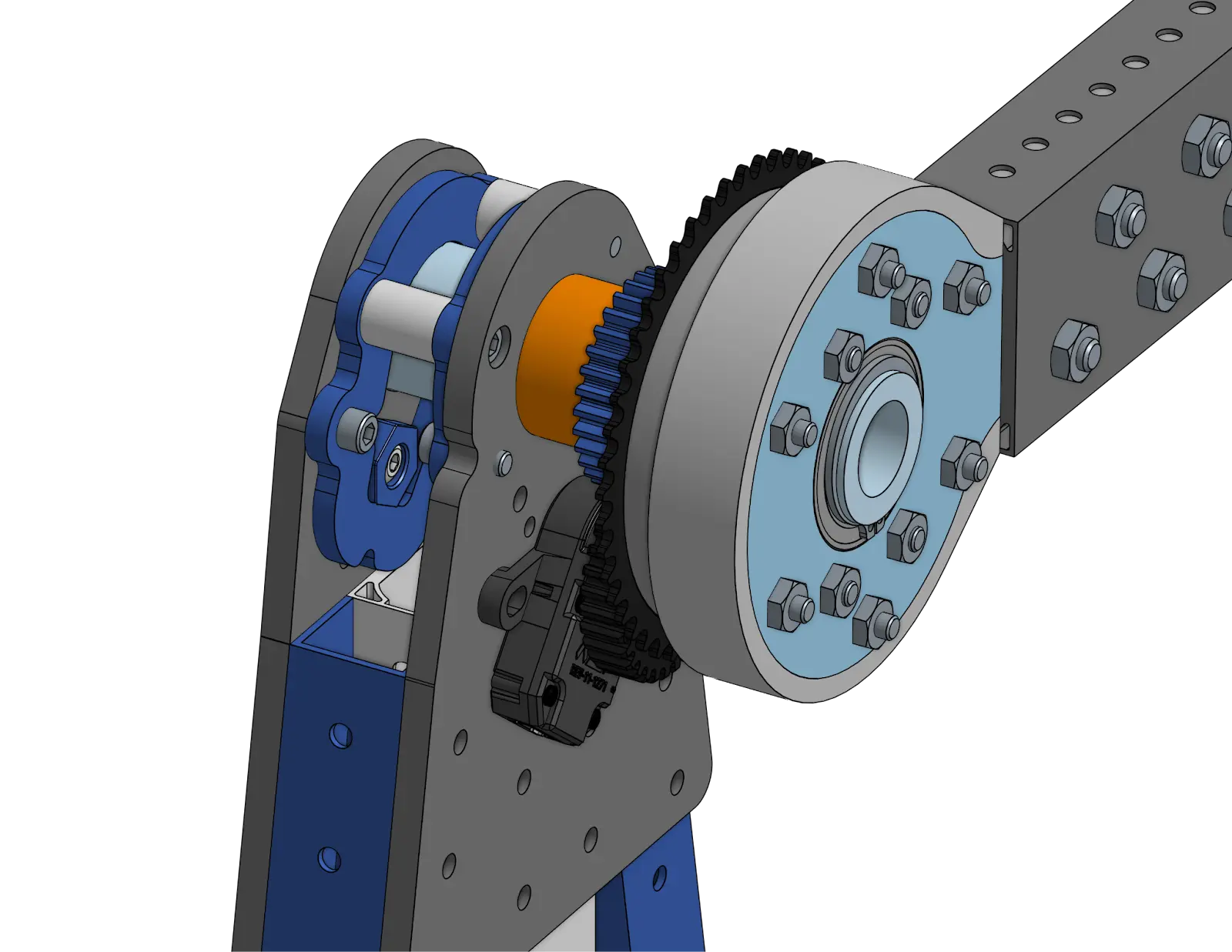 Fixação do dead axle da 6328 - 1