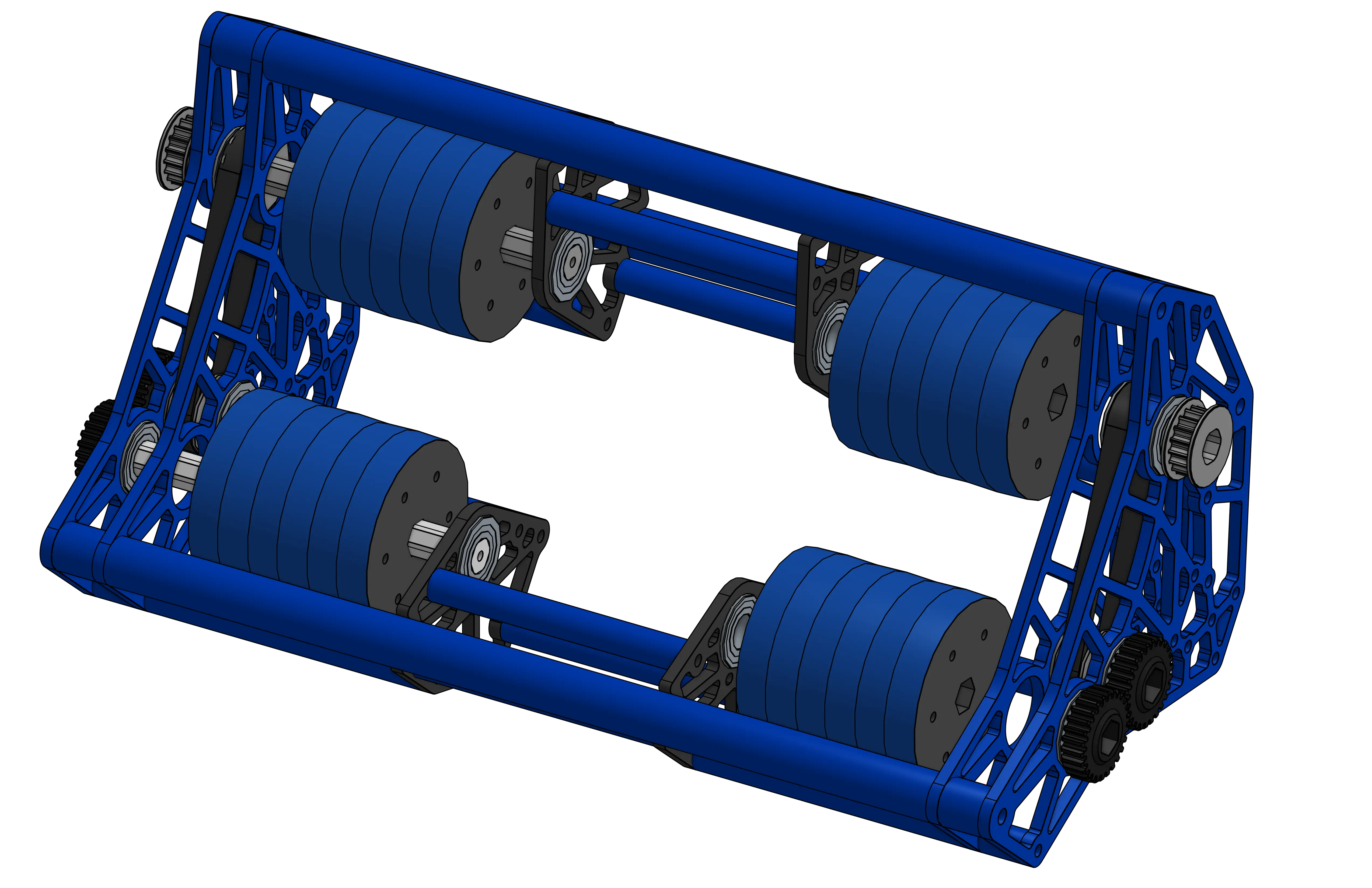 Render CAD do shooter da 6328 no Crescendo