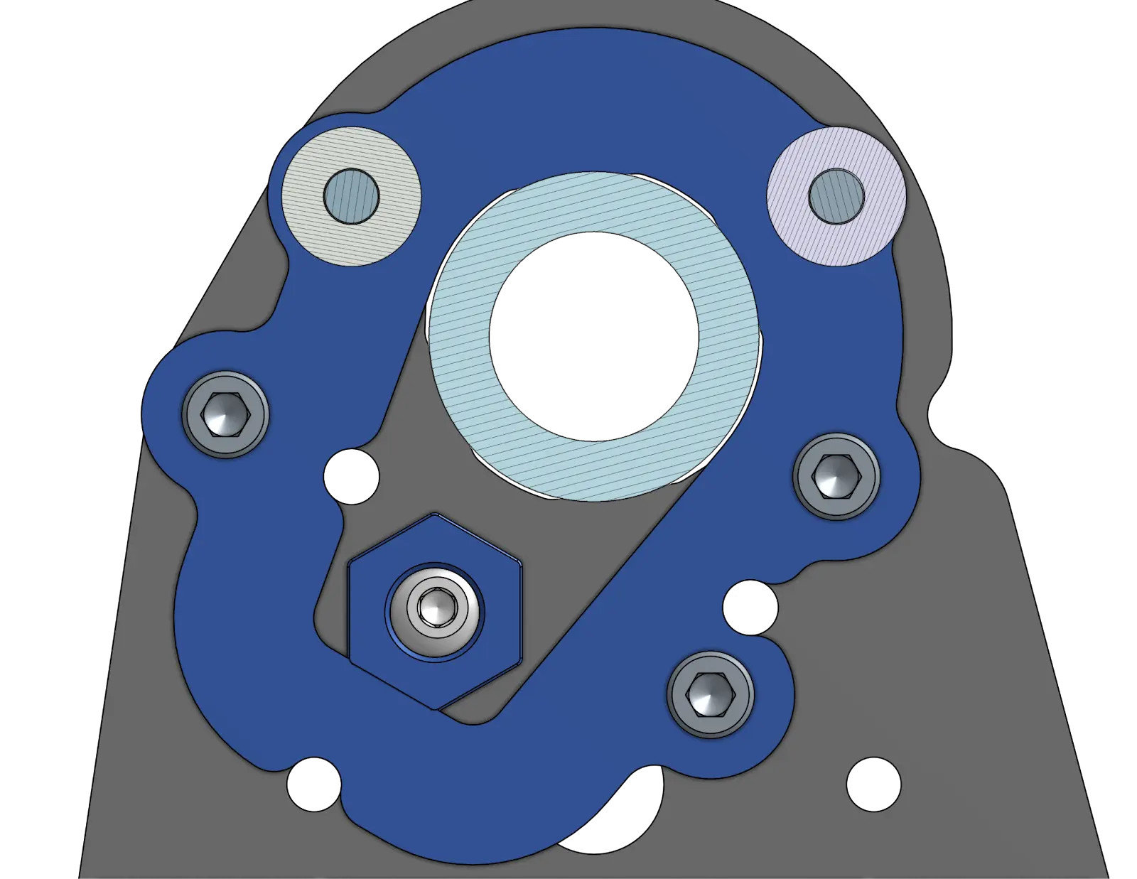 Fixação do dead axle da 6328 - 3
