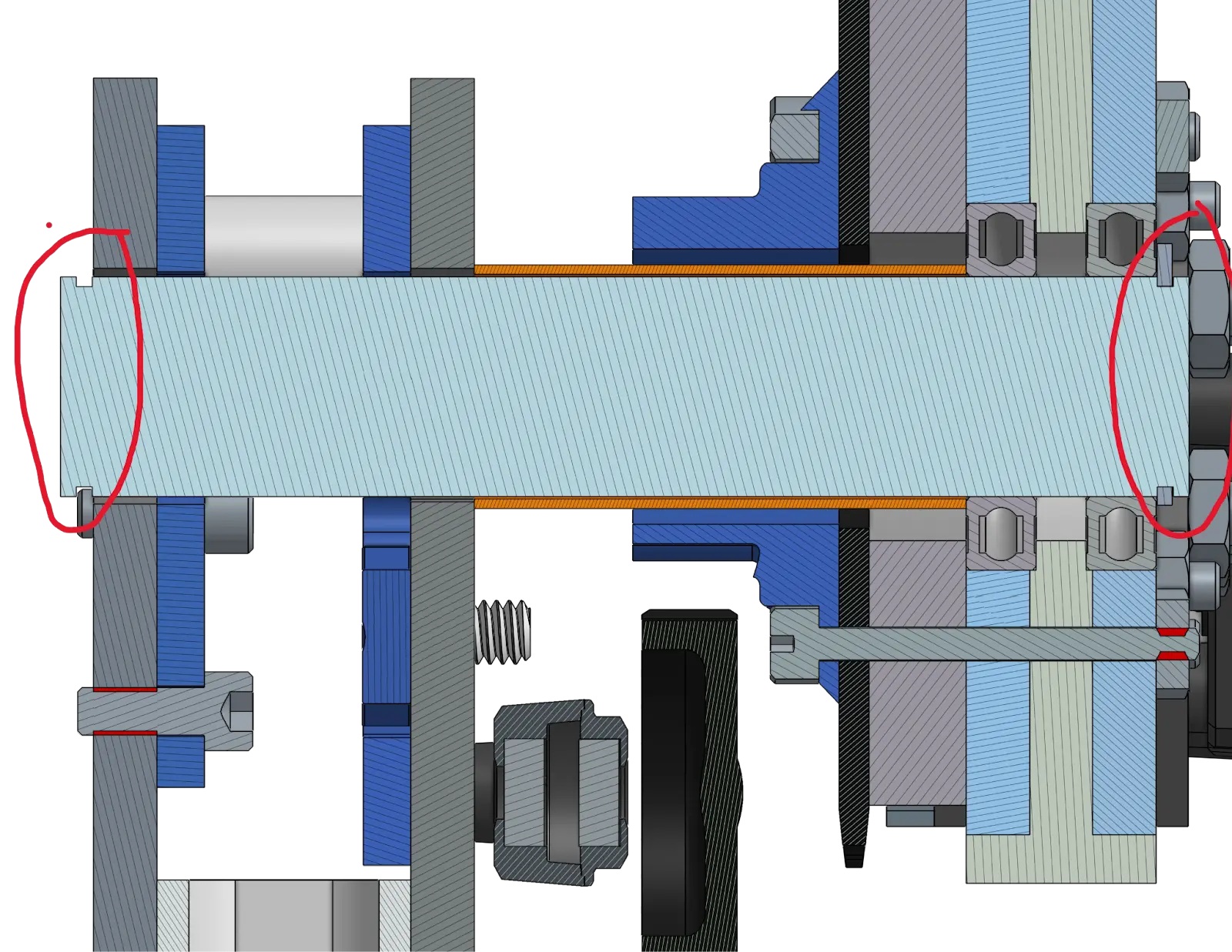 Fixação do dead axle da 6328 - 4