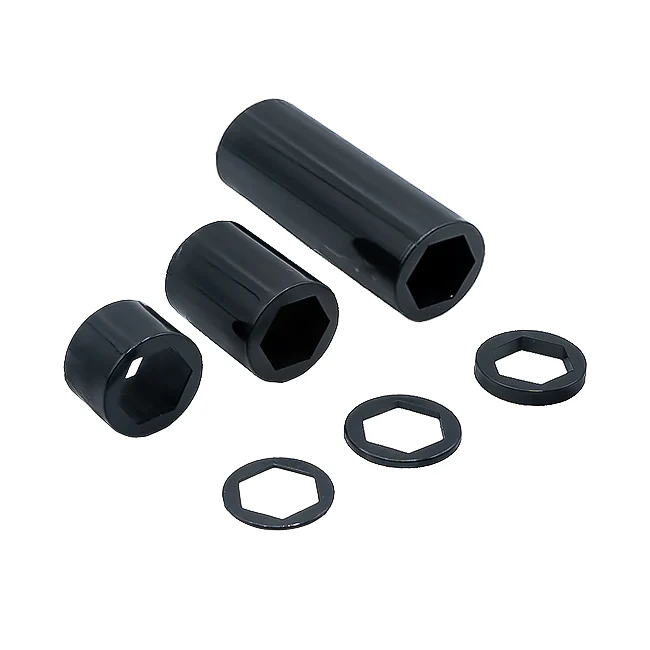 Espaçador COTS hex de 1/2 pol em delrin